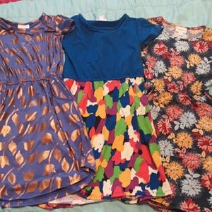 Bundle of 3 size 8 Lularoe dresses